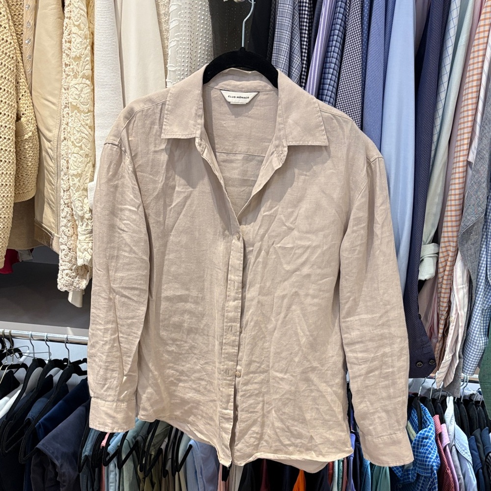 Club Monaco Light Tan Shirt